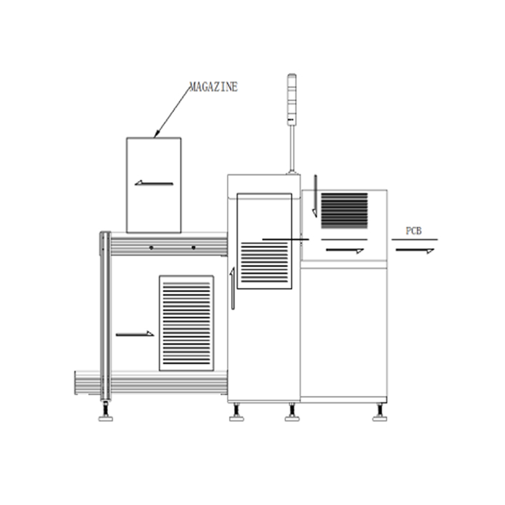 Auto PCB destacker loader